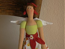 Dekorácie - Anjelička - 105029