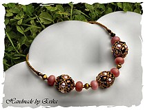 Sady šperkov - 1001 pink and golden nights - sada šperkov - 113850