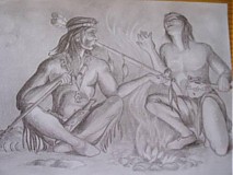 Kresby - Fajka mieru - 155542