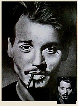 Kresby - Johnny Depp - 163219