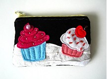 Peňaženky - Mnamkove muffinky - cierna - 170566