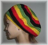 Čiapky - rasta čiapka - 29697