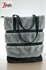 Veľké tašky - Tina Grey Fuzzy 1 - 48641